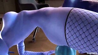 Futanari Mercy Gets Naughty in Overwatch 3D Hentai Compilation