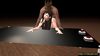 Tifa Needs A Bigger Partner In Doggy Position