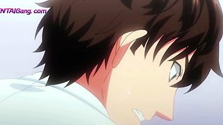 Boy fills both girls during passionate sex - HENTAI 2025