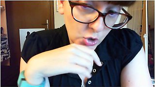 Humiliated By Your Secretary Who Swears And Mocks You Heavily