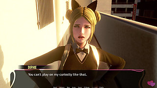 Murmur 9: Adam Presses Yui's Boobs First Time Apartment