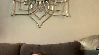 Chubby Brunette Big Boobs Dildo Masturbation