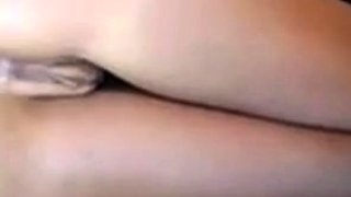 Anal Webcam Fun With A Huge Dildo