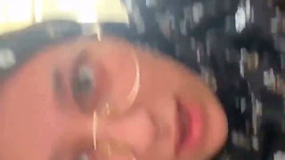 Pee in Outyroor Toilet in Hijab