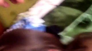 Russian Amateur Blowjob with a Brunette