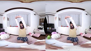 Japanese Student VR Food Play Ignites POV Passion