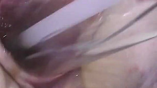 Far Spread Pussy Close up Fucking with Lamp 1000watt