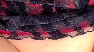 Vgq36 Aunty Sandra Waiting on a Visitor