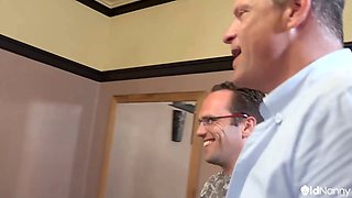 Busty Milf Rachel Intense Double Hardcore Blowjob - AGEDLOVE