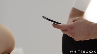 Alya Stark's Brunette Charm Sparks Passion in Tied Heat