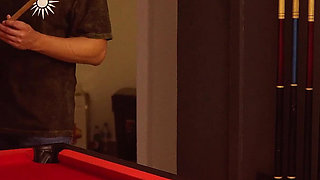 A Slut Approaches Me While I Play Pool, We Fuck Right There