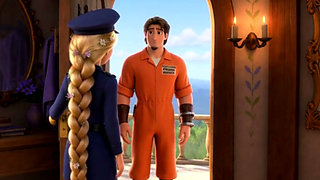 Tangled Bliss: Rapunzel's First Blowjob with Flynn in 4K