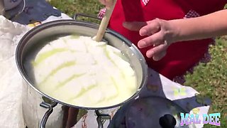 Homemade Teen Malaya Darcie Creamy Handjob Solo in 4K