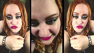 Talking to her boyfriend on the phone while she sucks off his cute buddy