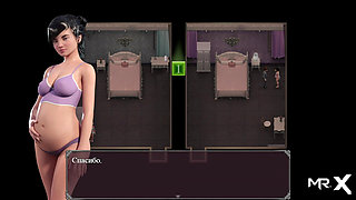 Lust Epidemic: pregnant and dildo #41
