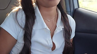 Masturbating in the Car