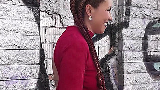 German Scout - Round Ass Latina Cougar Roberta Faganelli No Condom Casting Fuck