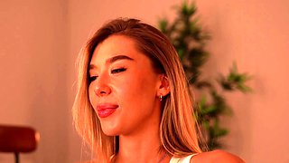 Close up amateur masturbating solo