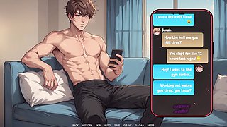Visual novel, club, 3d animation