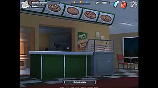 Summertime Saga Part 308 - Unexpected Threesome with Blonde Bikini Babe MissKitty2K