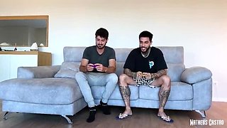 French Beauty's First Double Penetration Experience