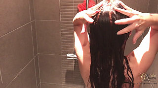 Masturbation in the Shower