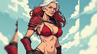 Anime Style Sexy Warrior MILFs