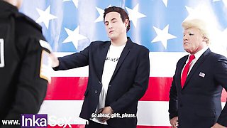 Energetic cutie's double penetration clip