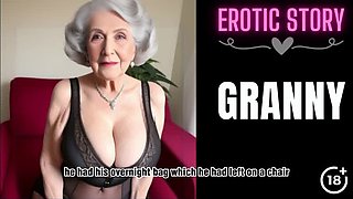 Mature Granny Desires Her Step Grandson in Part 1