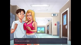Hot Indian Bhabi Fucks Dever in Summertime Saga 3D Sex Game