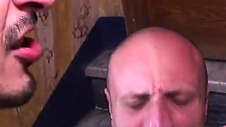 A Certified Slut. Brunette MILF Gets Fucked by 2 Italian Guys