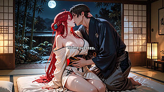 Beautiful redhead gets fucked by her stepbrother- anime porn- ai porn
