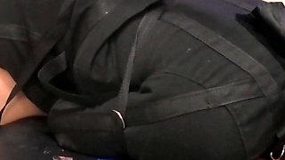 In Straitjacket Slowly Fucked and Brought to Squirt