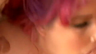 BBW goddess Eliza Allure DP & triple facial