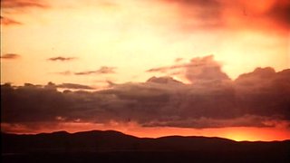 Sexy babe in vintage dress cleans cock off