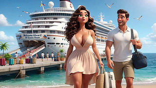 Shipwrecked Stepmom and Stepson Ignite Steamy Passion on a Tropical Island Paradise (ai Generated)