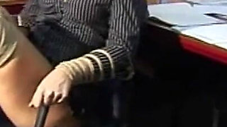 Secretary Tied to Chair Tapegagged