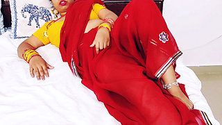 Hot Indian Bhabhi Fucked Rough by Old Father in Law