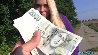 Teenager Blond With The Real Big Juggs 1 - Public Agent