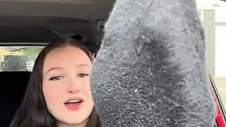 Becca Foxx aka Foot Fetish, sizeelevens OnlyFans - Car