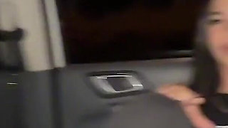 Sex in the Car and Footjob! with Annacherry7