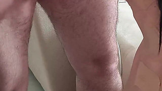 New Bisexual Threesome. MMF. Wife Invites Bisexual Slave for Her Husband. Full Scene. Ep 31621