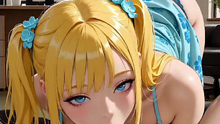 Hentai anime - I always suck my friend's cock when I go to his house