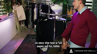 Vendor Bella Rolland Has With Client Lexi Lunas Bff - French Subtitles 21 Min