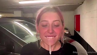 Thick Ass Pawg Fucked by BBC at the parking lot - homemade couple POV hardcore