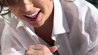 Riley Reid Sucks And Rides A Dick By The Pool Onlyfans