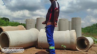 Alone In The Building Masturbating