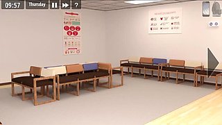 Doctor MILF Fucks Hard in Office - Big Tits Brunette Chapter 25