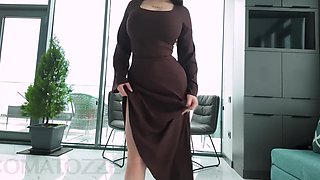 Big titted amateur goddess makes for unforgettable POV sex in bedroom