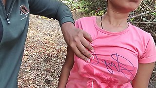 Desi College Girl Coming Forest Jangle and Fucking a Boy Young Girl Ass - Desi Bhabhi in Forest